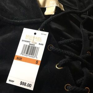 Michael Kors velour hoodie